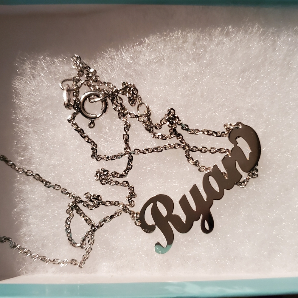 Sterling Silver "Ryan" necklace